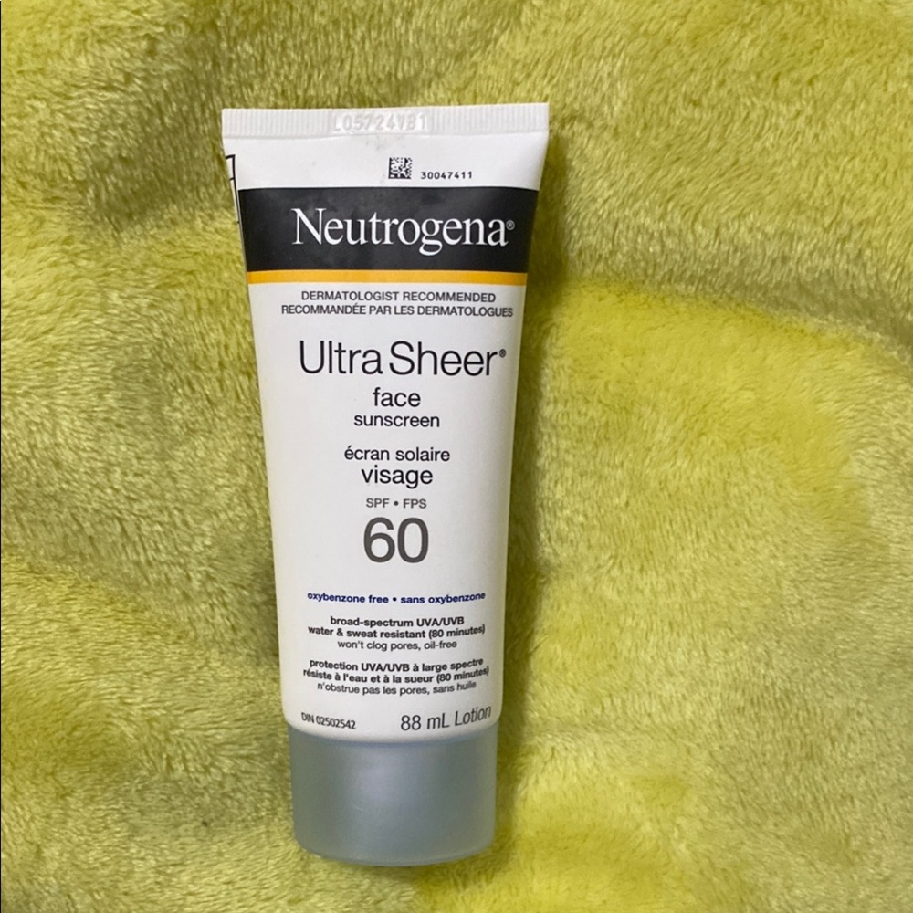 Neutrogena White Ultra Sheer Suncare SPF 60